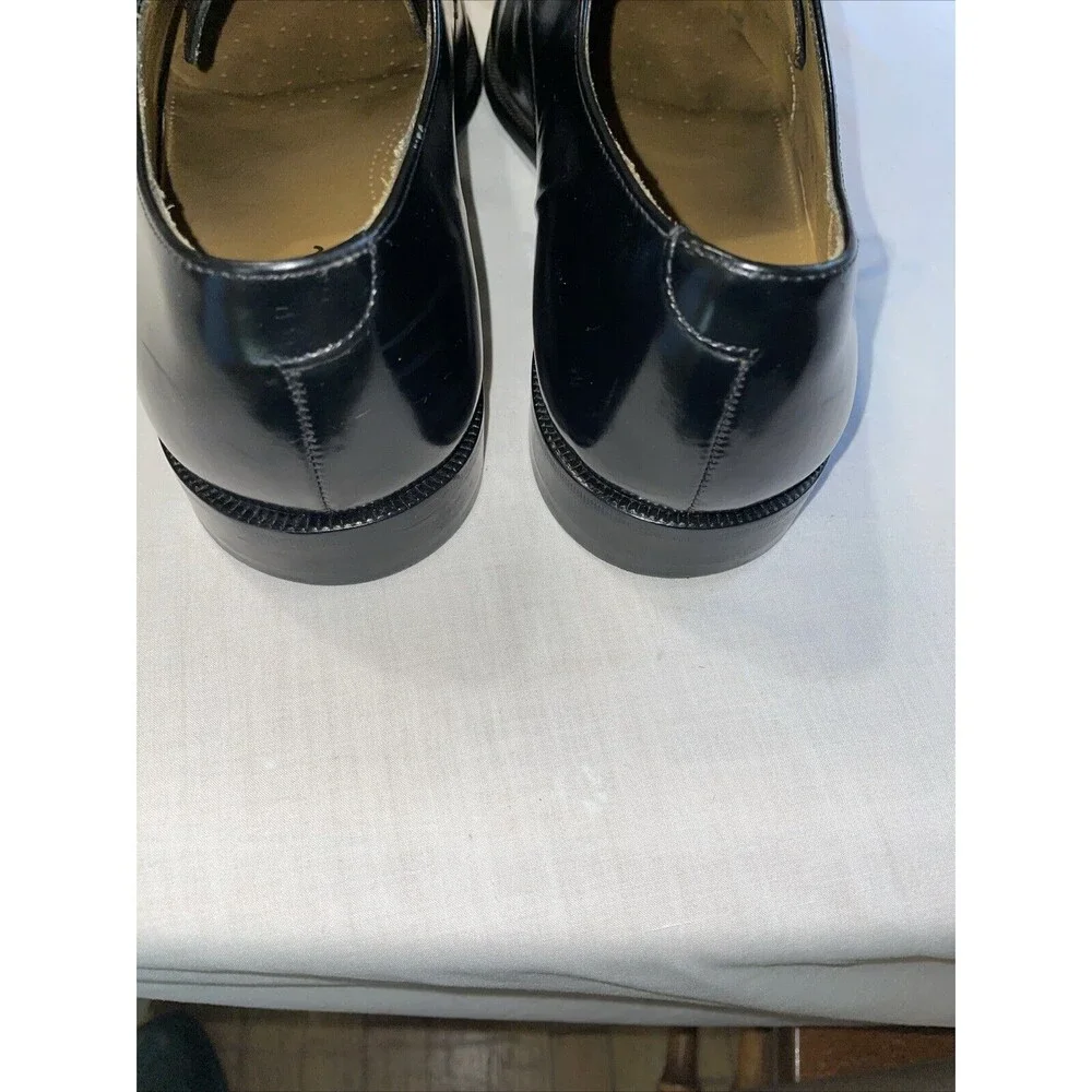 Cole Haan Men’s Captoe Dress Shoes Size 12 D Black Leather Business Formal City
